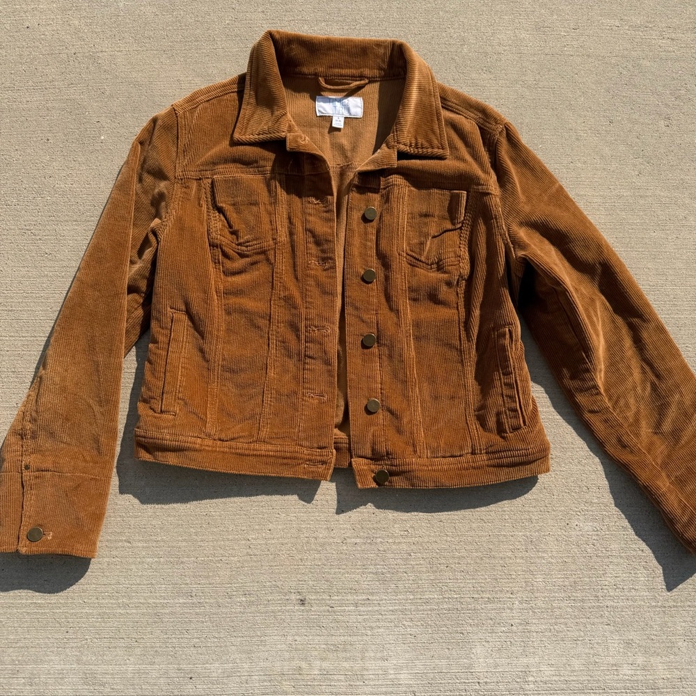 Women's Small Brown Corduroy Jacket